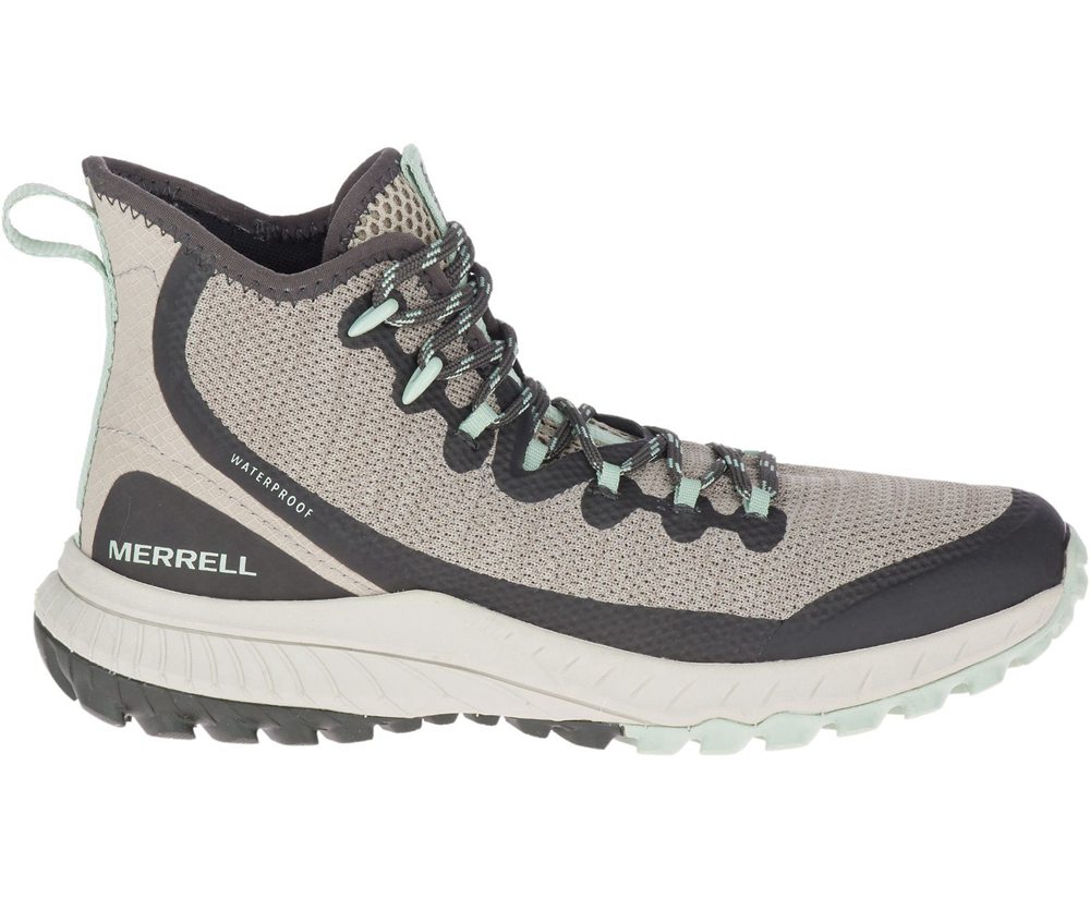 Merrell Boots Grey - Bravada Mid Waterproof - Womens 59AJFZDQE